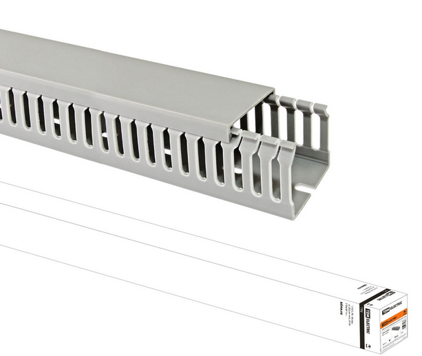 Кабель-канал перфорир.  25х60 перфорация 4/6мм TDM (32 м)