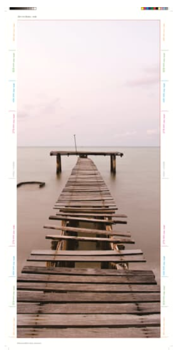 Плёнка дизайнерская "Деревянный мостик"" для UK600" ABB