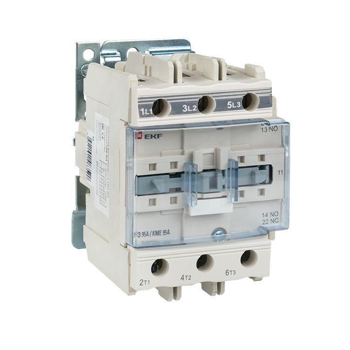 Контактор КМЭ 95А 220В NO+NC EKF ctr-s-95-220